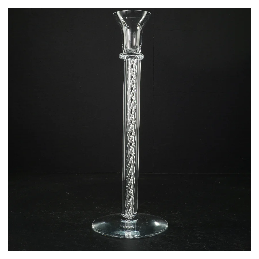 Glas lysestage (str. 31,5 cm)