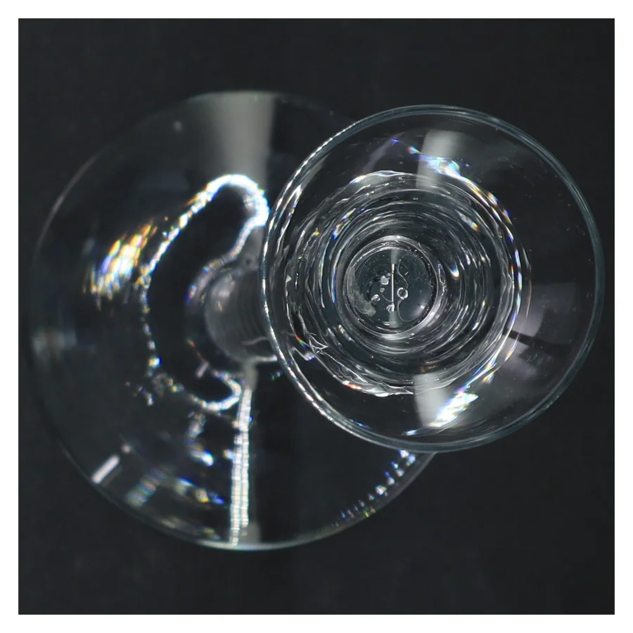 Glas lysestage (str. 31,5 cm)