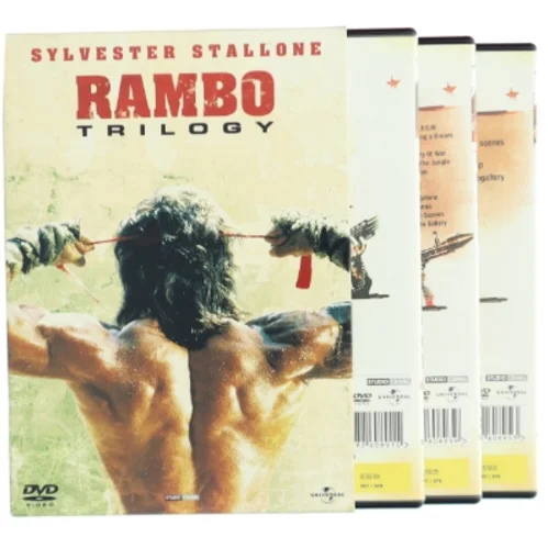 Rambo Trilogy (-) med Sylvester Stallone (DVD)