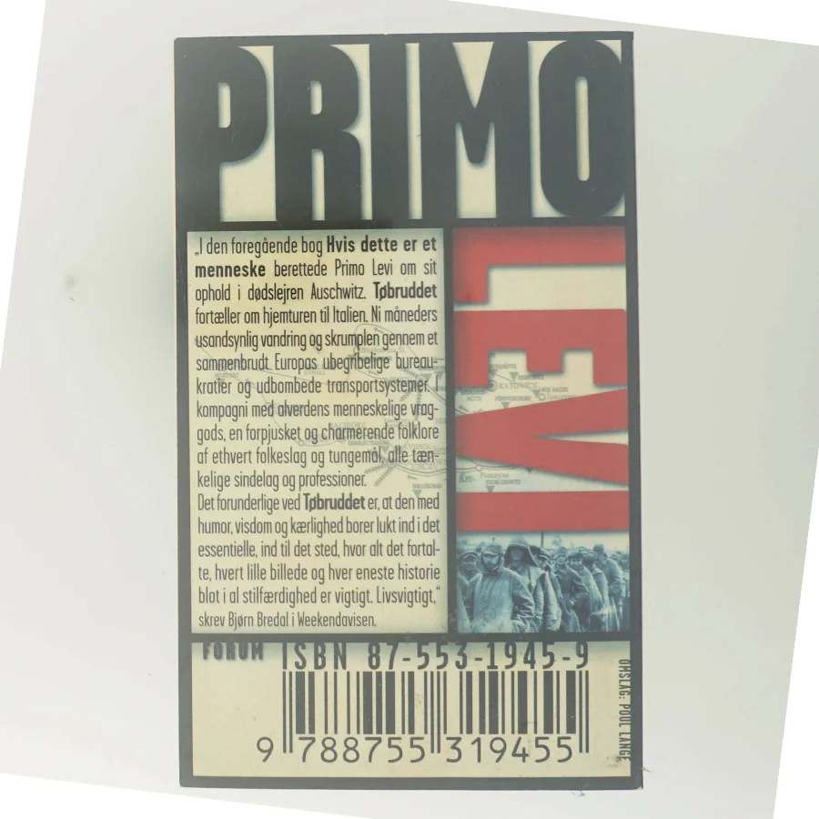 Tøbruddet af Primo Levi (Bog)