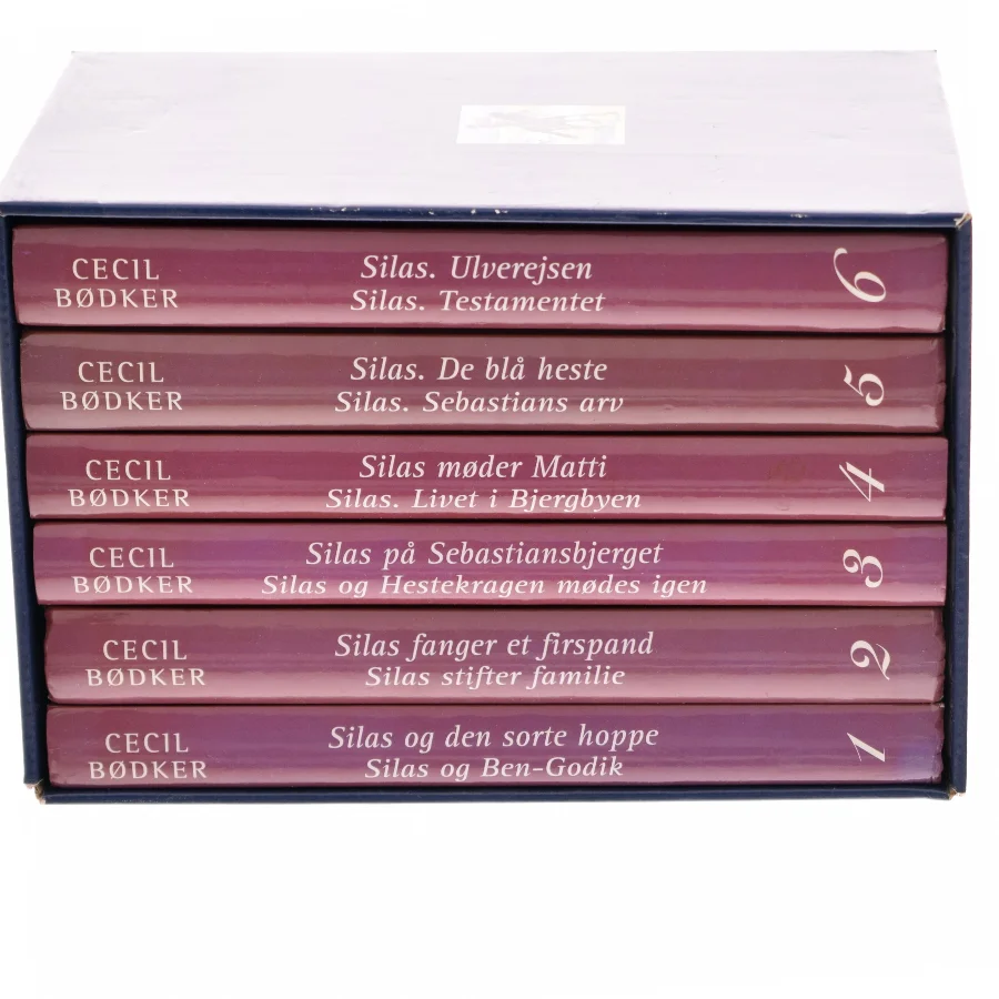 Silas på Sebastiansbjerget : Silas og Hestekragen mødes igen af Cecil Bødker (Bog)