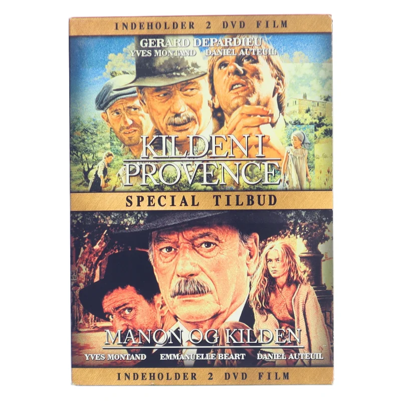 Kilden I Provence / Manon og Kilden med Gerard Depardieu (DVD)