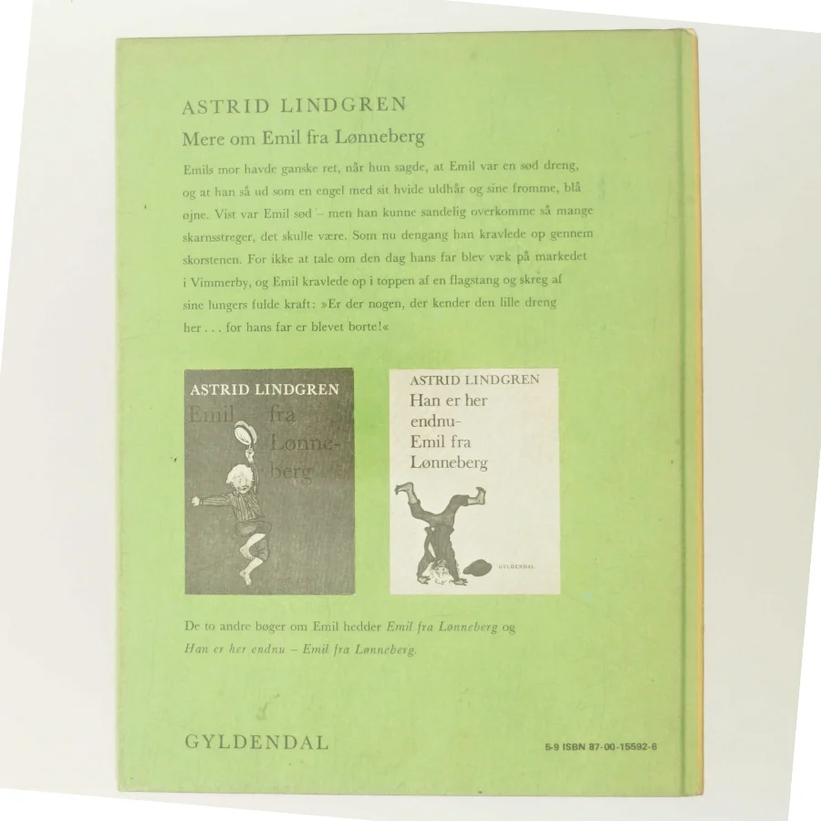 Mere om Emil fra Lønneberg af Astrid Lindgren (Bog)