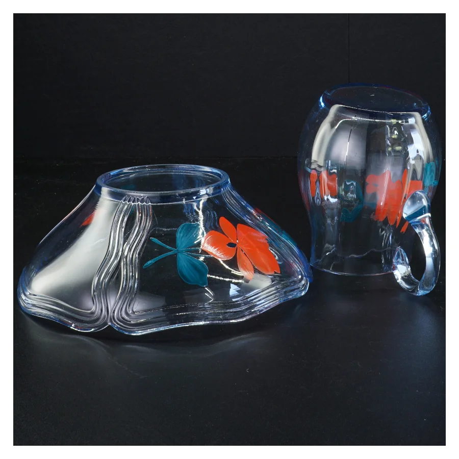 Jordbærsæt Kande og Skål (str. 19 x 7 cm og 12 x 9 cm)