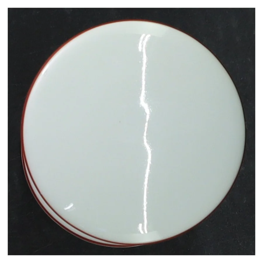 Porcelænsbeholder til bagepulver fra B&G (str. Ø 6,5x11,5 cm)