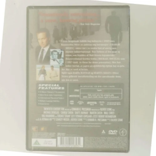 Wall Street (DVD) med Michael Douglas (DVD)