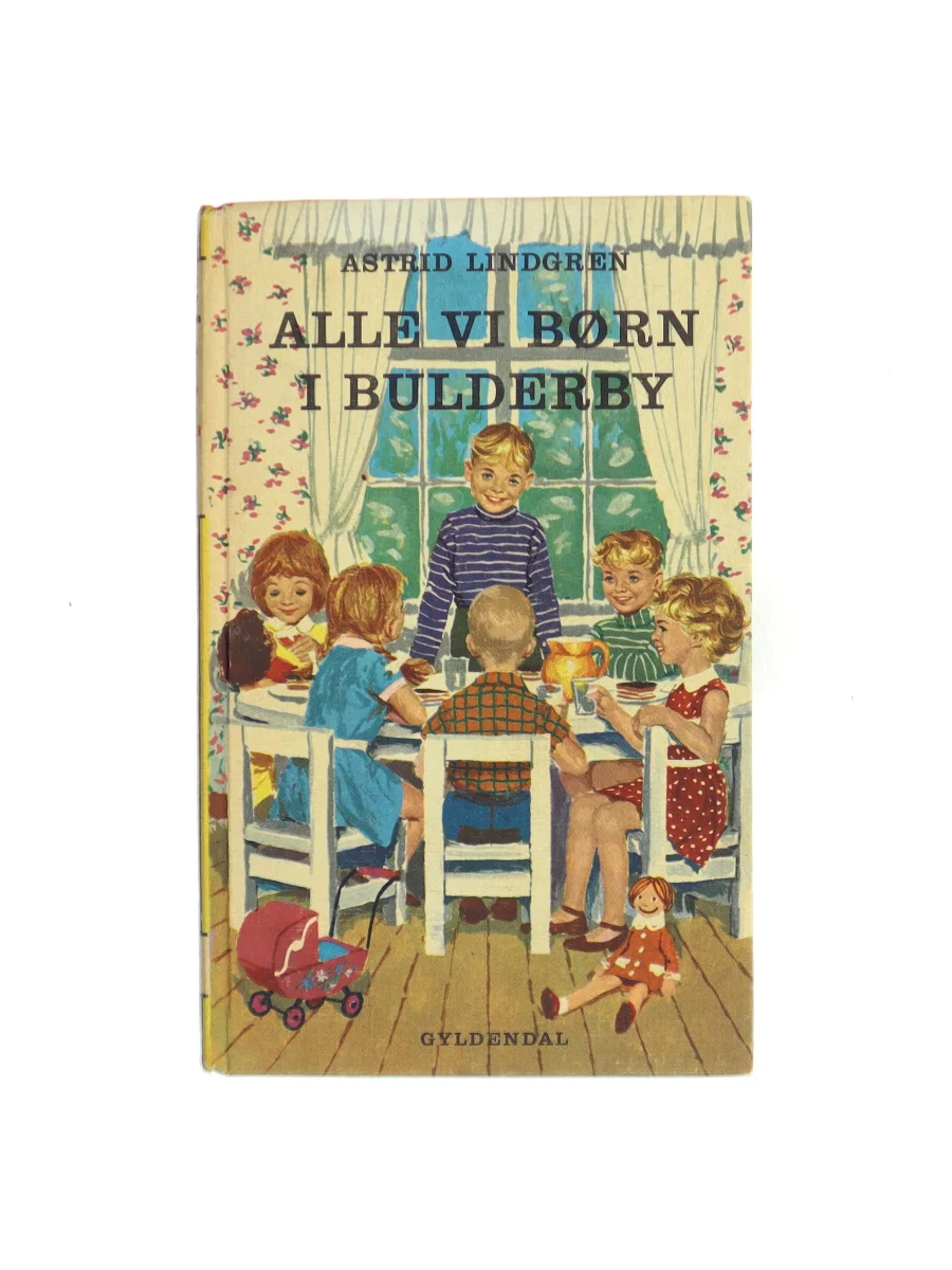 Forsiden af Alle vi børn i Bulderby (Alla vi barn i Bullerbyn) af Astrid Lindgren