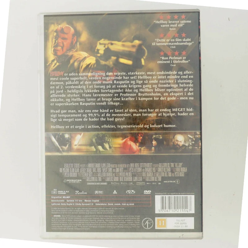 Hellboy (Theatrical Vers.) med Ron Perlman (DVD)