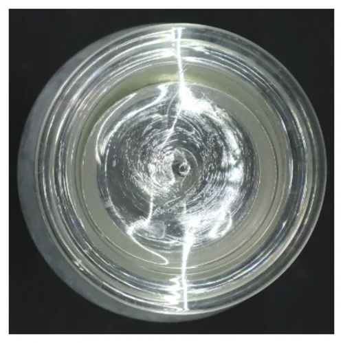 Glasbeholder med låg (str. 24 cm)