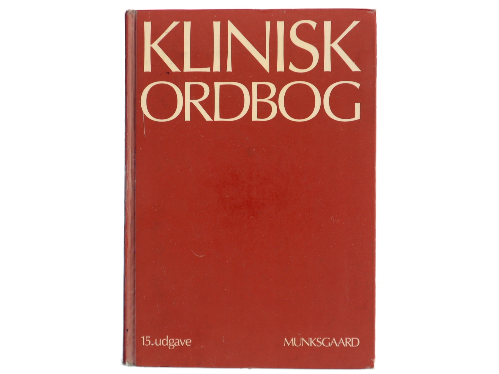 Klinisk ordbog af Niels Holm-Nielsen (Bog)