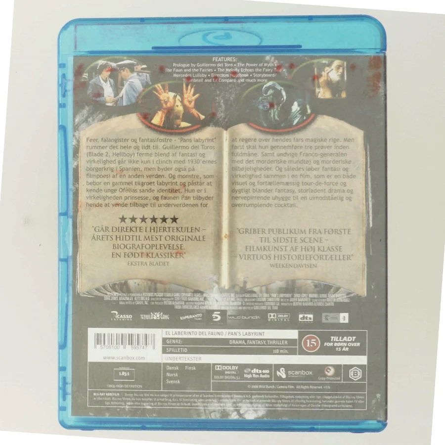 Pans labyrint med Ivana Baquero (DVD)