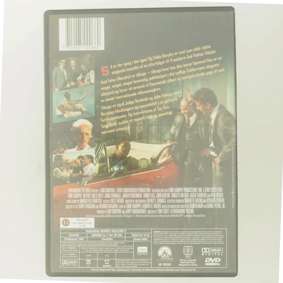 Frækkere end politiet tillader 2 med Eddie Murphy (DVD)