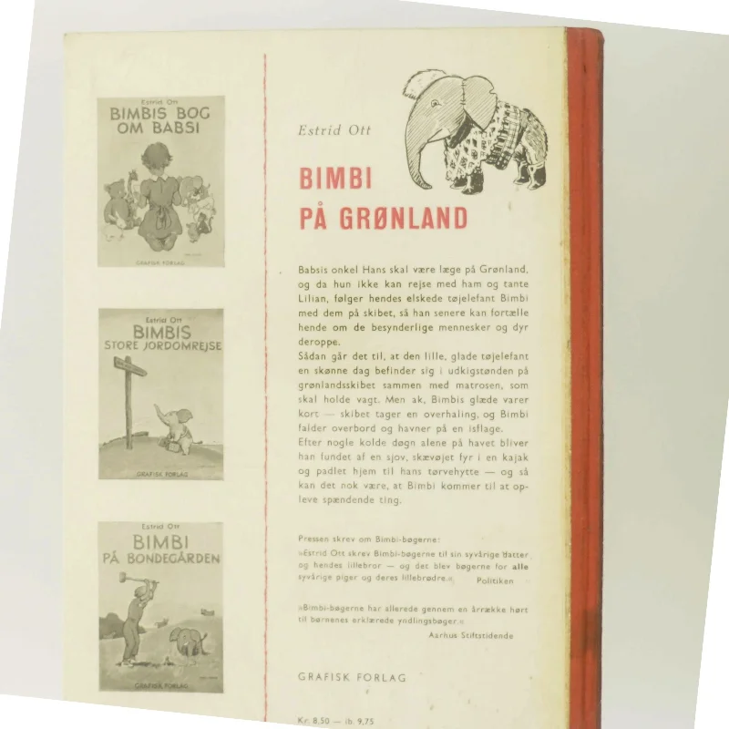 Bimbi på Grønland af Estrid Ott (Bog)
