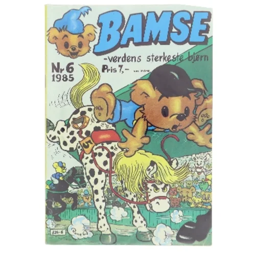 Bamse tegneseriehæfte nr. 6 1985 fra Bamse af Rune Andréasson (Bog)