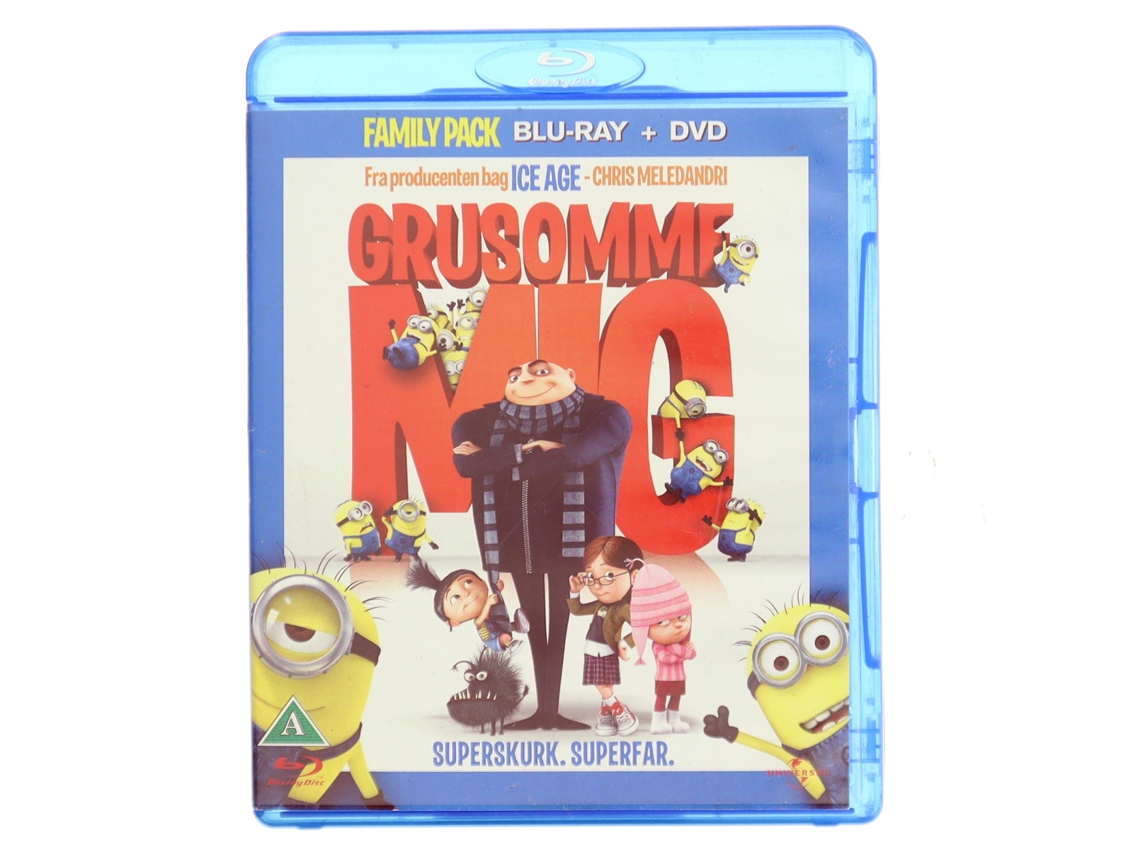 Grusomme mig (2010) [BLU-RAY]                                        <span class="label label-blank pull-right" style="margin-right: 3px;">Blu-Ray + DVD edition</span> med Steve Carell (DVD)