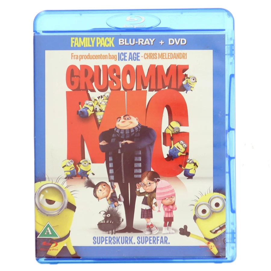 Grusomme mig (2010) [BLU-RAY]                                        <span class="label label-blank pull-right" style="margin-right: 3px;">Blu-Ray + DVD edition</span> med Steve Carell (DVD)