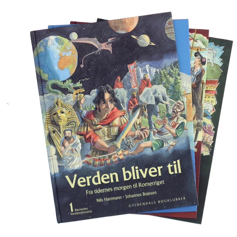 Børnenes verdenshistorie. 4 Bind Verden bliver til : fra tidernes morgen til Romerriget : omkring 15 000 000 000 f.Kr. - Kristi fødsel (Bog)