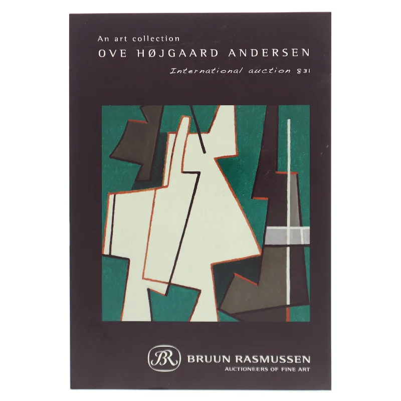 An art collection af Ove Højgaard Andersen (Bog) fra Bruun Rasmussen