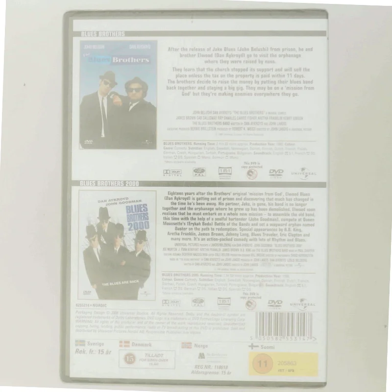 2da Blues Brothers med Dan Aykroyd (DVD)