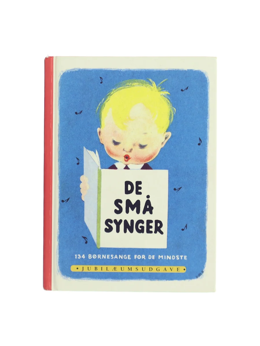Forsiden af De små synger - sangbog