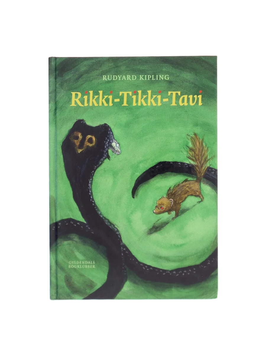 Forsiden af Rikki-Tikki-Tavi (Rikki-Tikki-Tavi) af Rudyard Kipling