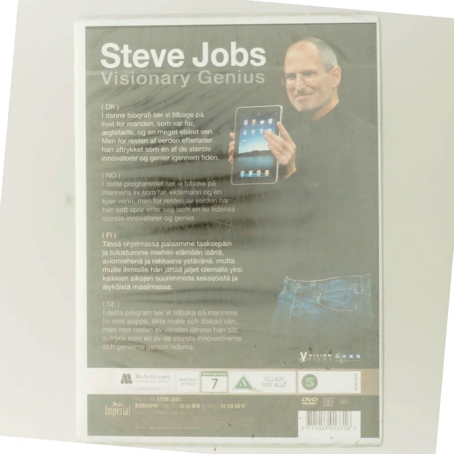 Steve Jobs: Visionary Genius (DVD)