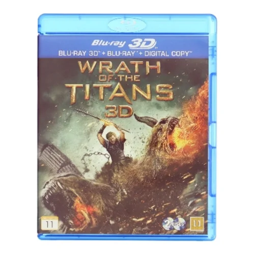Wrath of the Titans 3D med Sam Worthington (DVD)