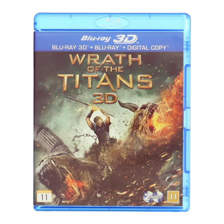 Wrath of the Titans 3D med Sam Worthington (DVD)