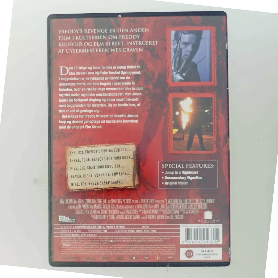 Morderisk mareridt 2 (1985) [DVD] med Mark Patton (DVD)