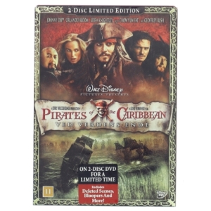 Pirates of the Caribbean: at World's End (Pirates of the Caribbean 3: ved Verdens Ende) med Johnny Depp (DVD)