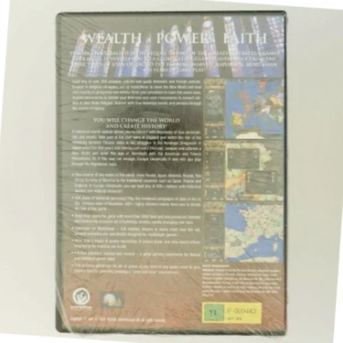 Europa Universalis II PC spil fra Paradox Entertainment