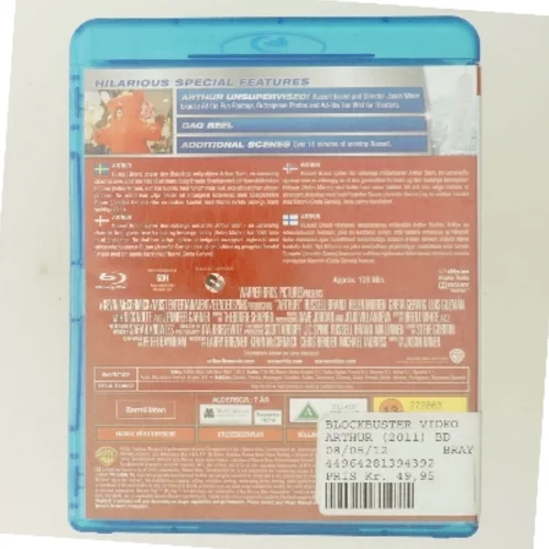 Arthur med Russell Brand (DVD)
