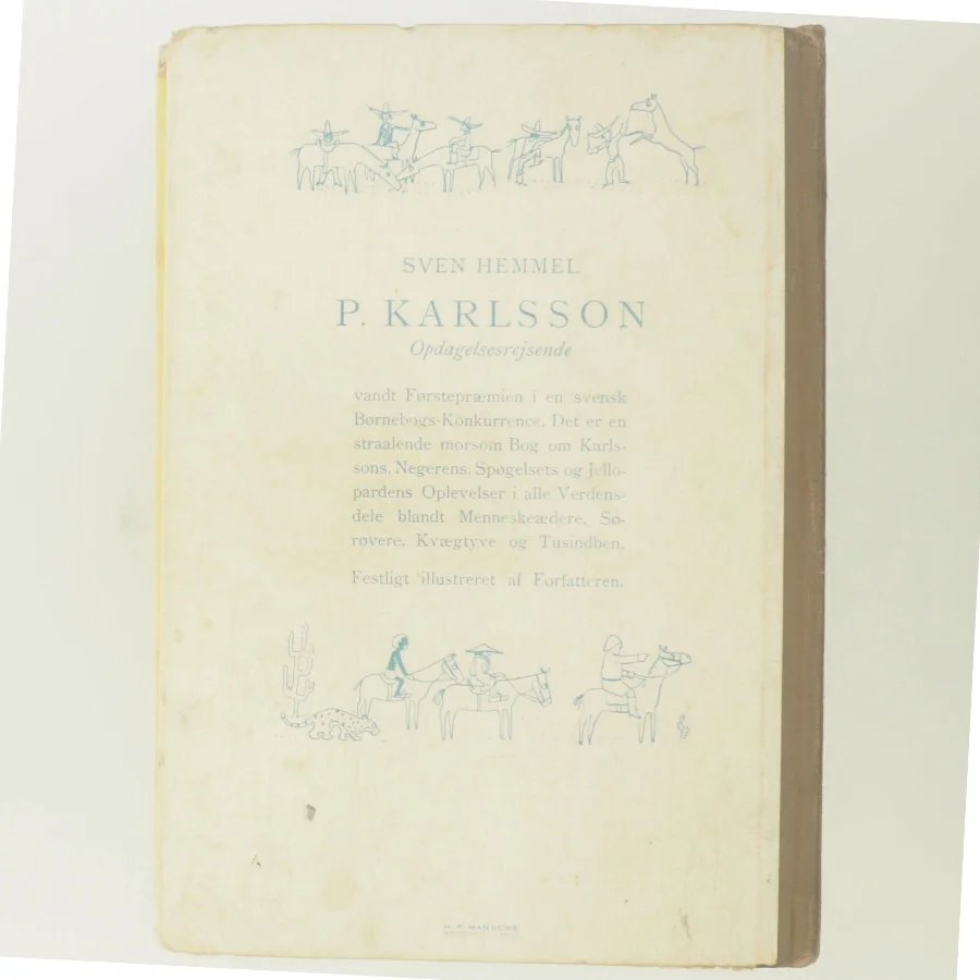 P. Karlsson af Sven Hemmel (Bog)