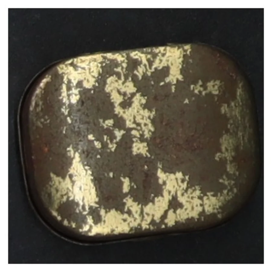 Vintage pastilleskrin (str. 8 cm. og. 4 cm. og. 4 cm)