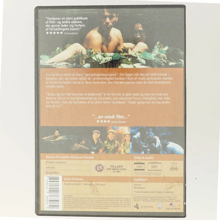 Balzac og den lille kinesiske skrædderinde (2002) [DVD] med Zhou Xun (DVD)