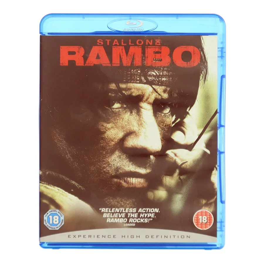 Rambo med Sylvester Stallone (DVD)
