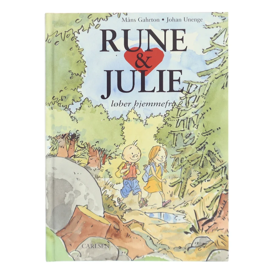 Rune & Julie løber hjemmefra (Bog)