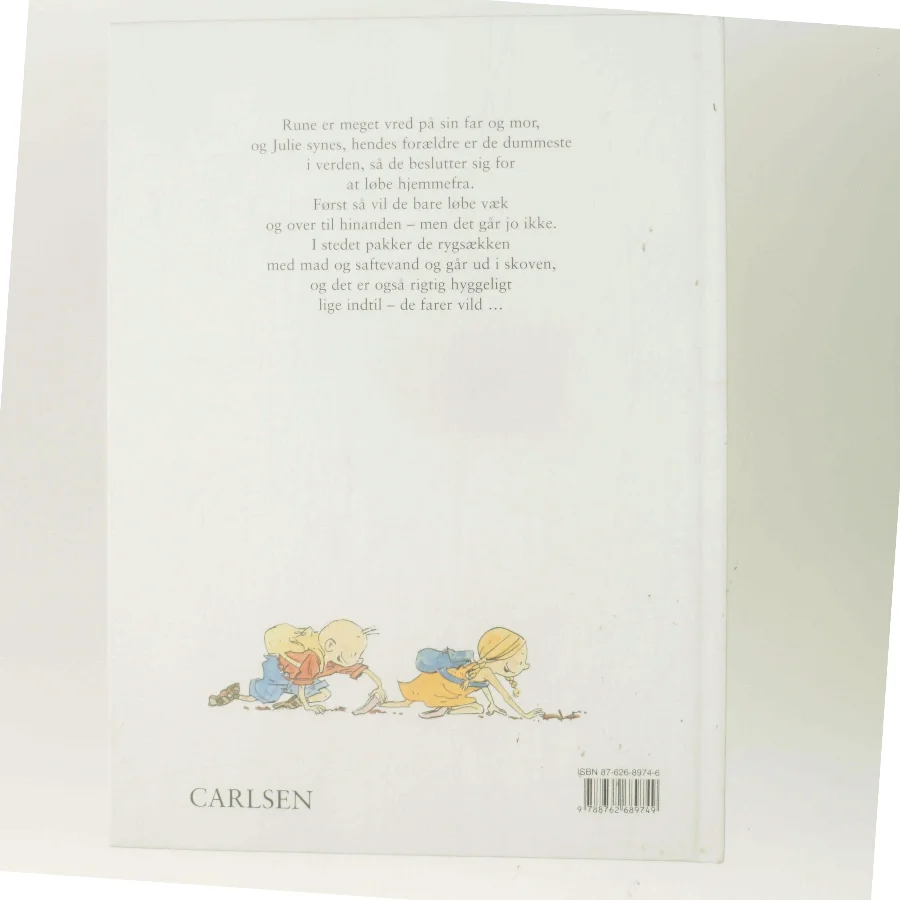 Rune & Julie løber hjemmefra (Bog)