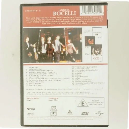 Andrea Bocelli: A Night in Tuscany med Andrea Bocelli (DVD)