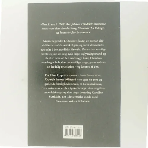 Livlaegens Besog: Roman (Danish Edition) af Per Olov Enquist (Bog)