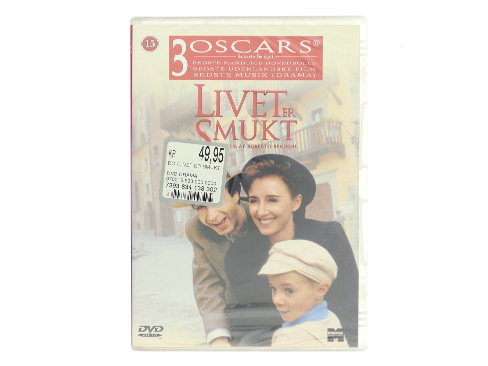 Livet er smukt med Roberto Benigni (DVD)