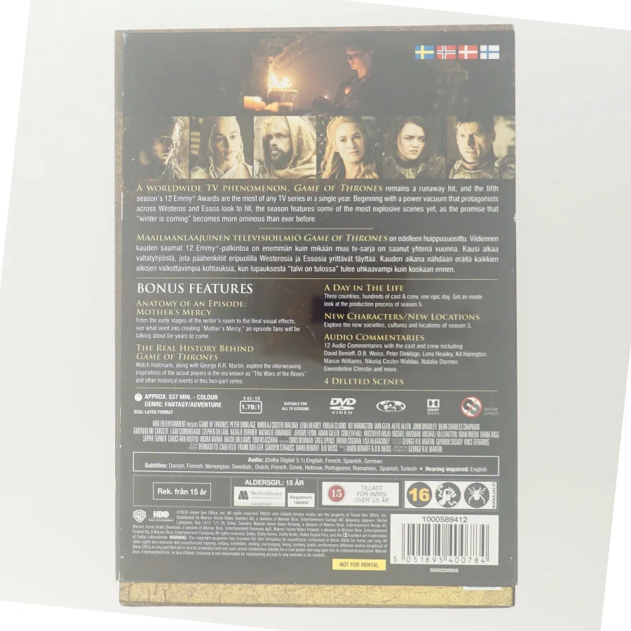 Game of Thrones - Season 5 (Bog)