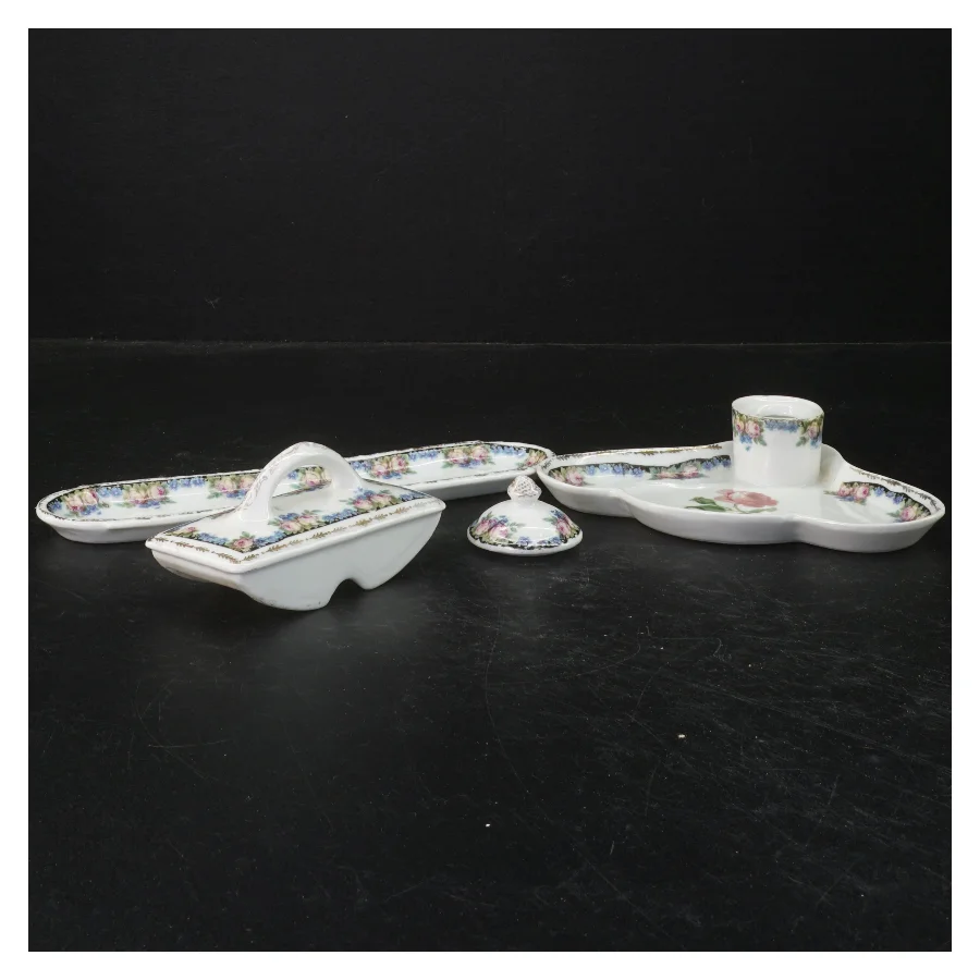 Skrivesæt i porcelæn