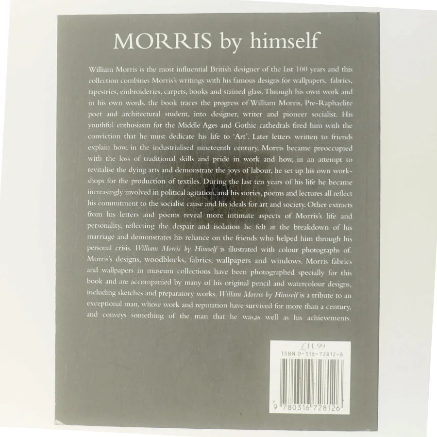 William Morris by Himself af Gillian Naylor (Bog)