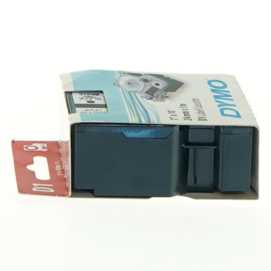 DYMO D1 mærkatkassette fra Dymo (str. 24 mm x 3 m)