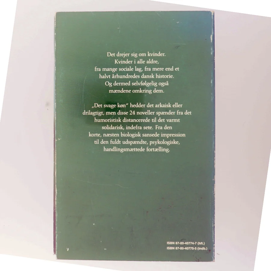 Klaus Rifbjerg Det svage køn bog fra Gyldendal