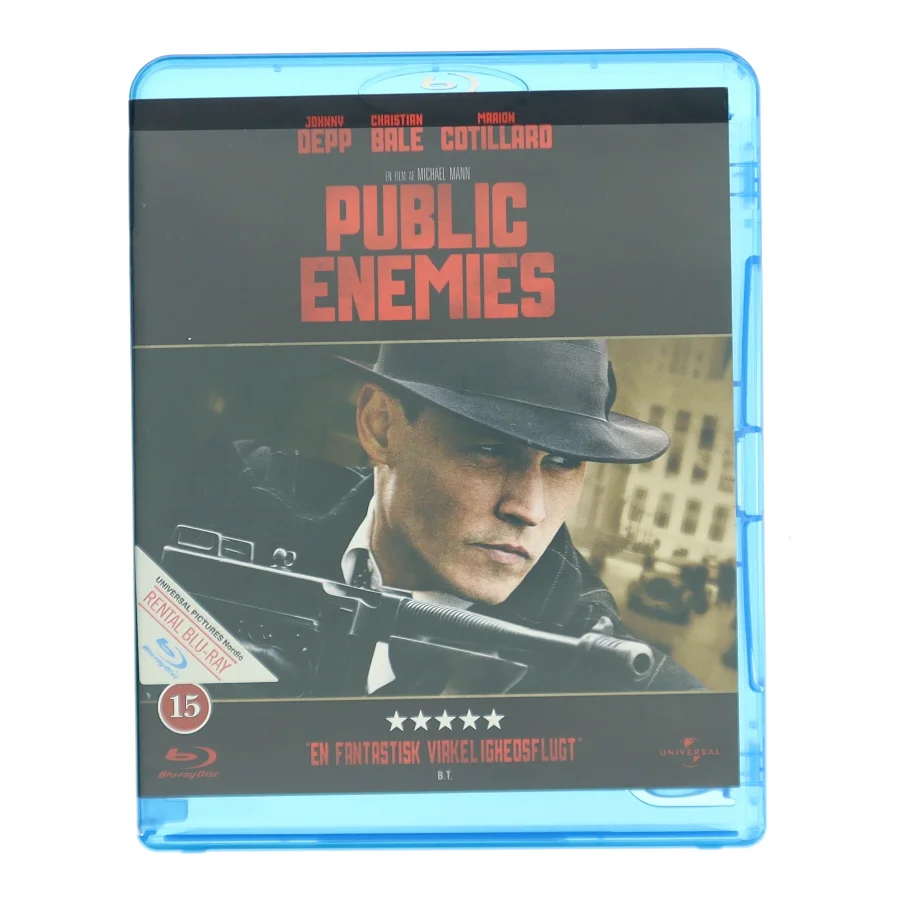 Public Enemies med Johnny Depp (DVD)