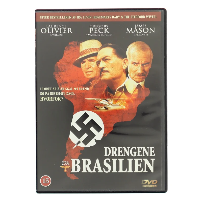 Drengene fra Brasilien med Laurence Olivier (DVD)