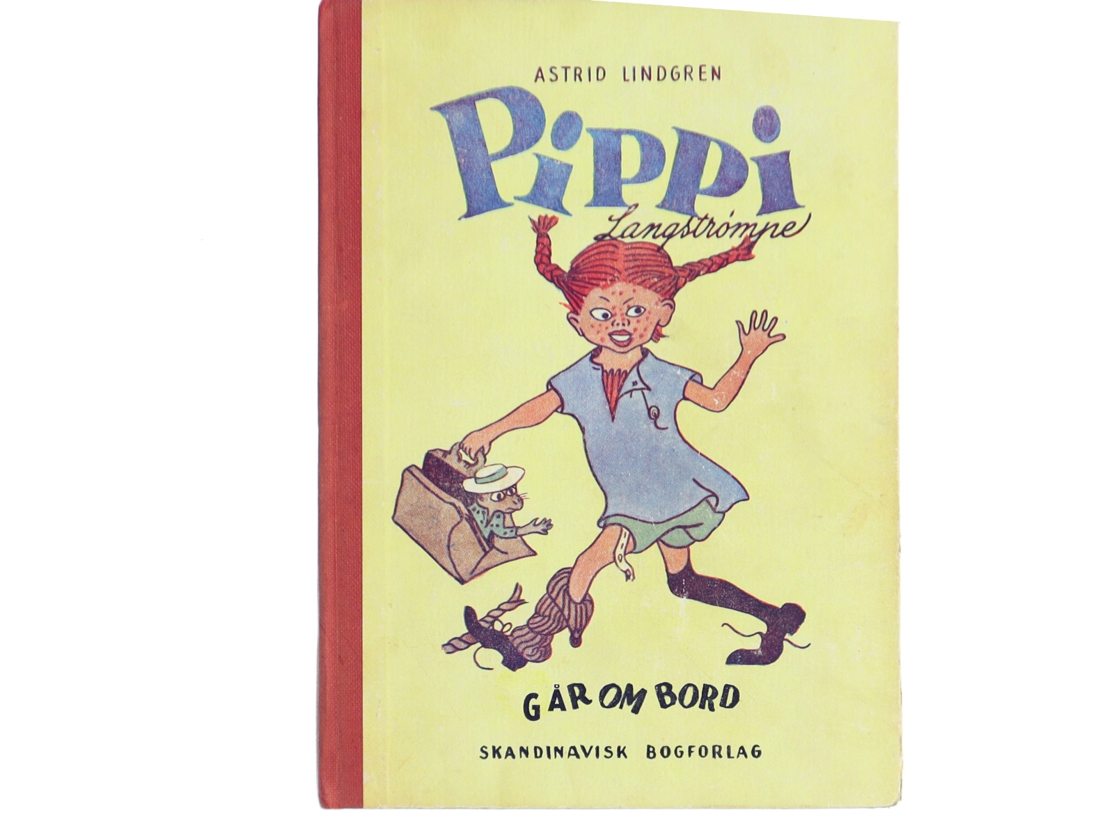 Pippi Langstrømpe går ombord af Astrid Lindgren (Bog)