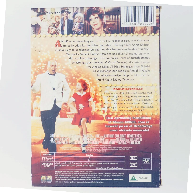 Annie med Aileen Quinn (DVD)